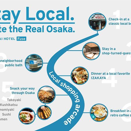 Sekai Hotel Deep Osaka Experience Yao Bagian luar foto